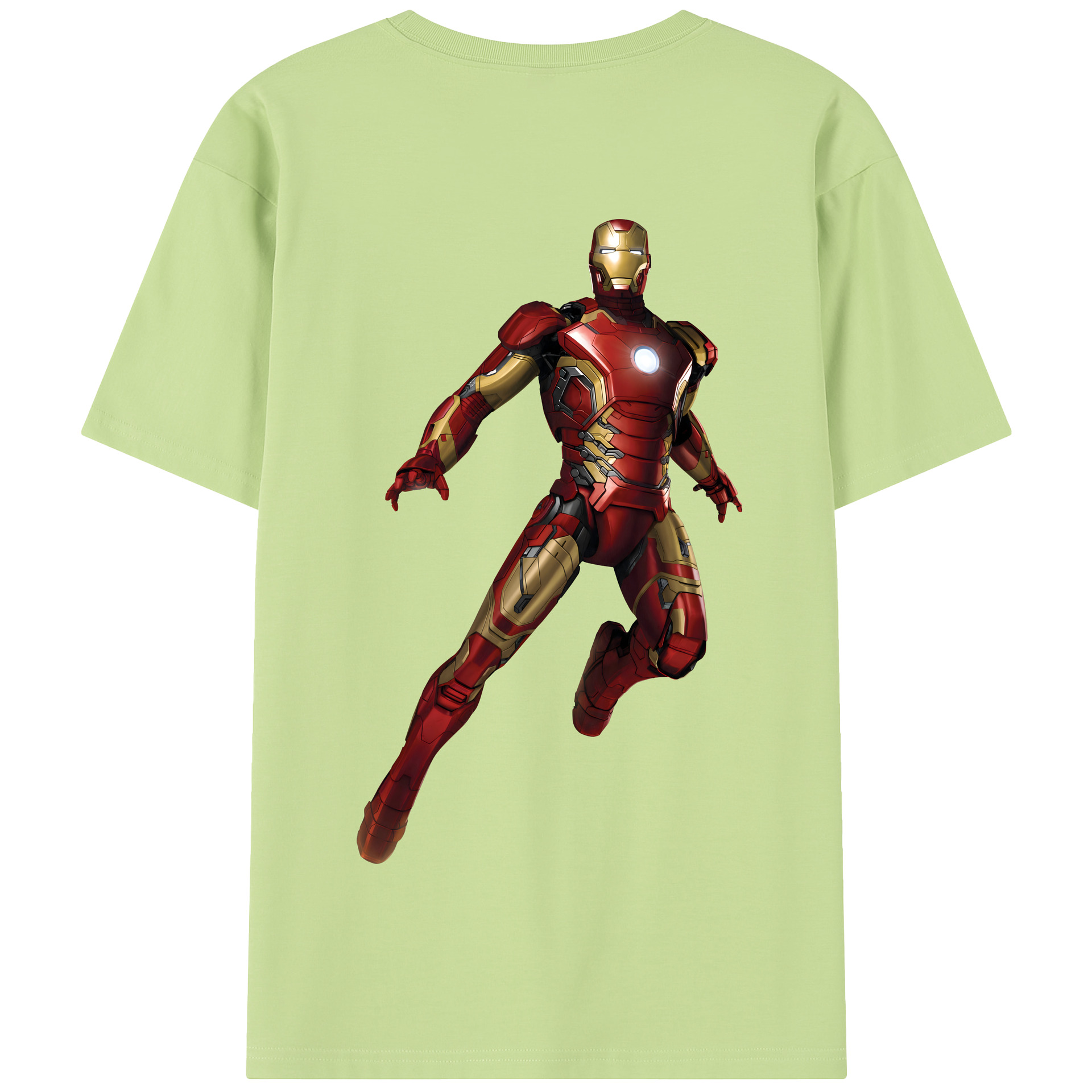 （画像用） アベンジャーズ The Avengers 綿100％半袖Tシャツ（背面プリント）